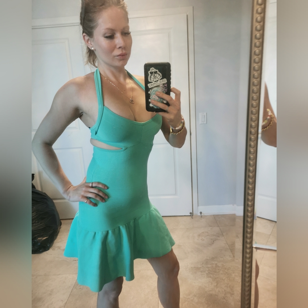 Aqua Guess cutout dress